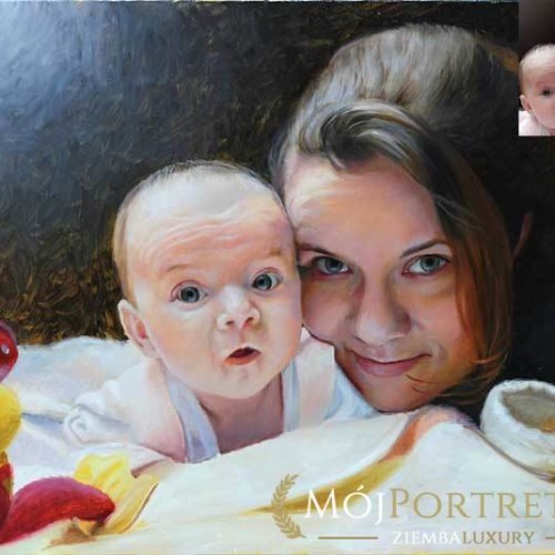 portret-dziecka-mama